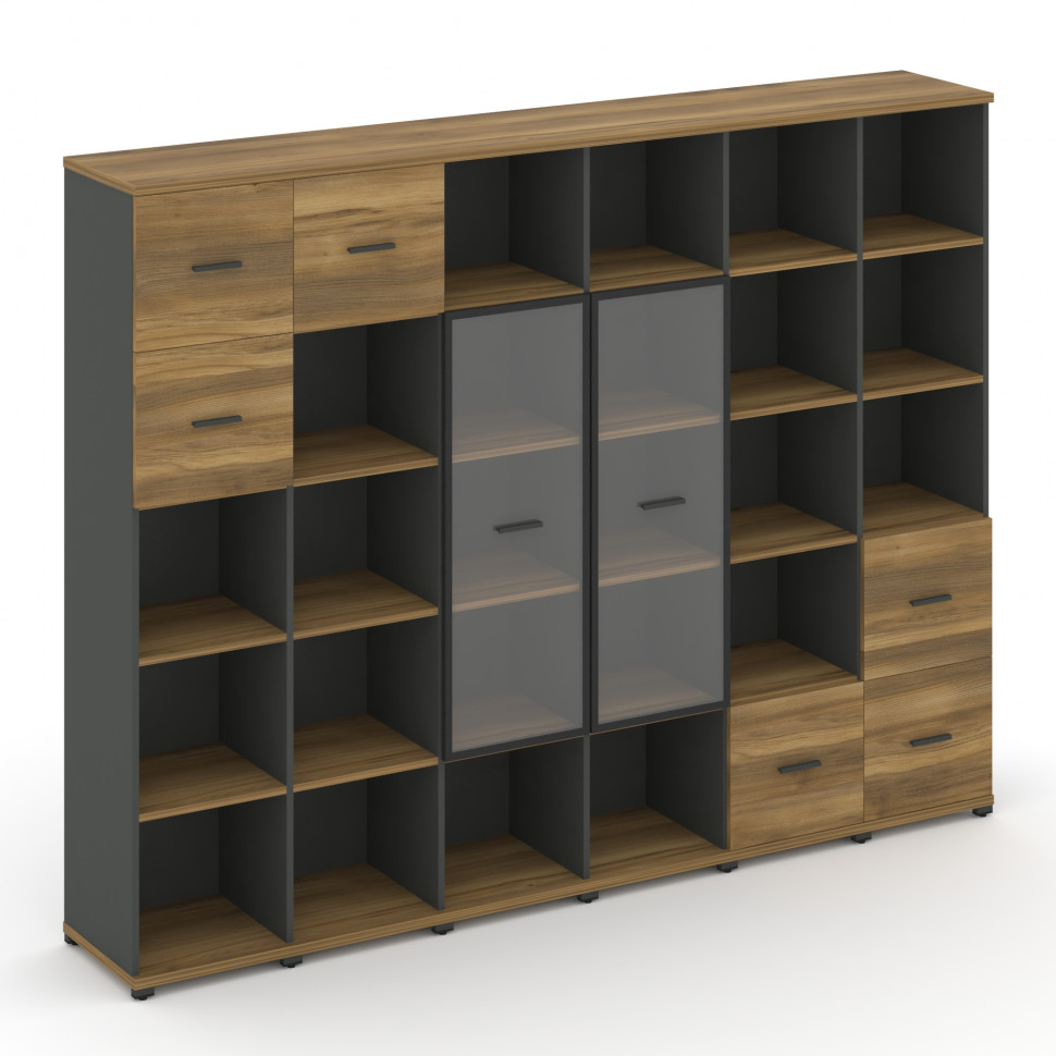 Concept Набор №562.U CN.STUN-562 RPB A Сандал Янтарный/Антрацит/Металл Антрацит 2500*420*1922