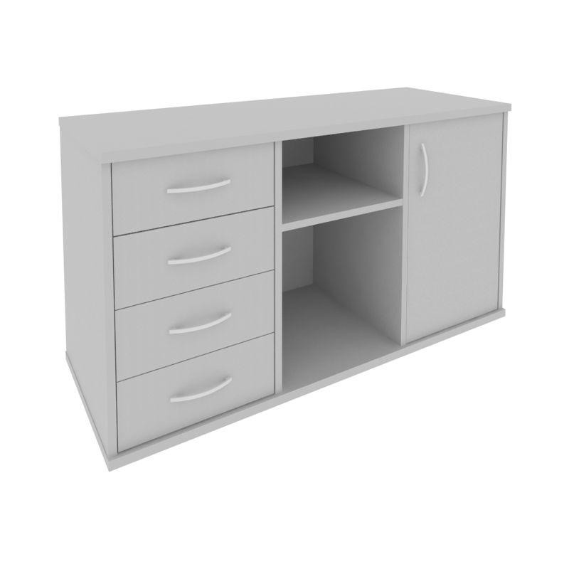 Riva Тумба под оргтехнику с фолдингом А.МТ-2F Серый 1192*450*667 Riva Тумба под оргтехнику с фолдингом А.МТ-2F Серый 1192*450*667