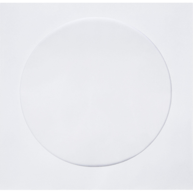 Конверт Белый CD декстрин 125х125 окно d100мм 25шт/уп/4573