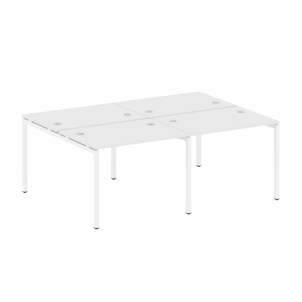 Metal System Quattro Рабочая станция на 4 места на П-образном м/к 40БП.СМ-4.1 Белый/Металл Белый 200 Metal System Quattro Рабочая станция на 4 места на П-образном м/к 40БП.СМ-4.1 Белый/Металл Белый 200