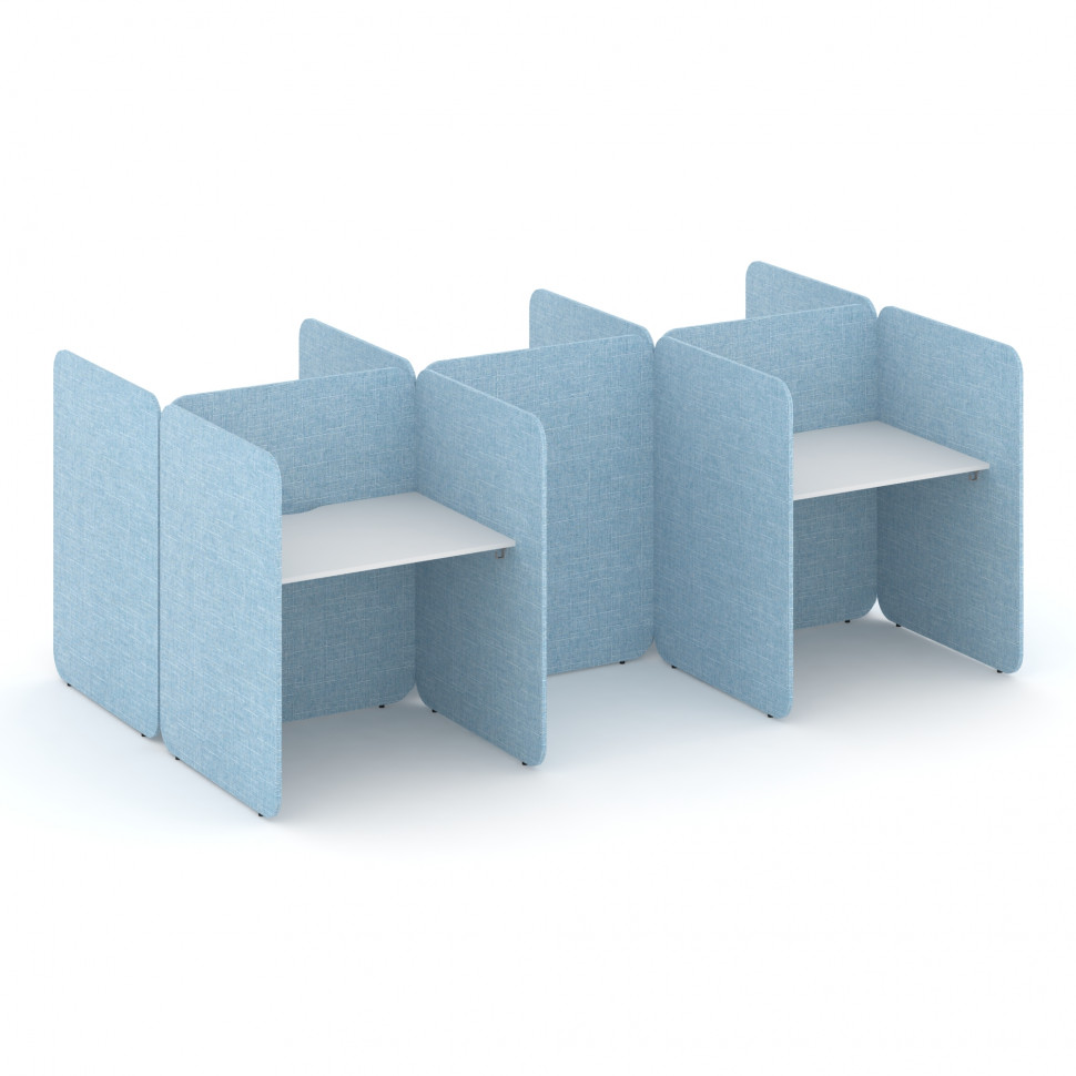 Call center Комплект №18 KC.K-018 Белый/Romeo 09 3012*1800*1200 Call center Комплект №18 KC.K-018 Белый/Romeo 09 3012*1800*1200