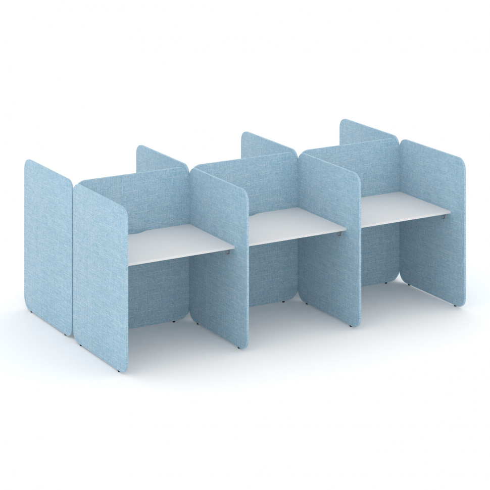 Call center Комплект №18 KC.K-018 Белый/Romeo 09 3012*1800*1200 Call center Комплект №18 KC.K-018 Белый/Romeo 09 3012*1800*1200