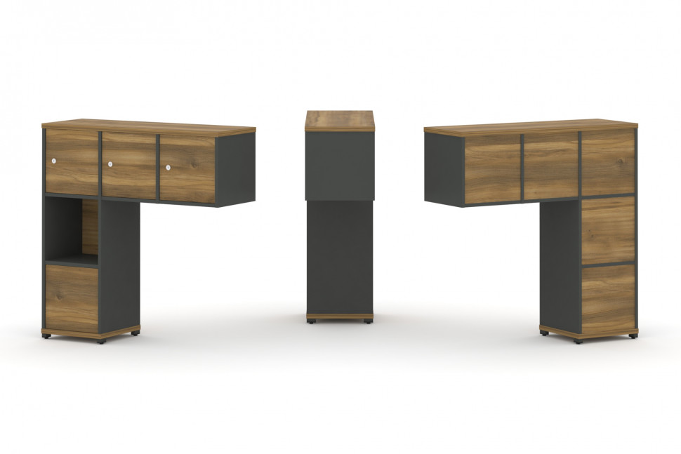 Concept Надставка низкая CN.ONN-006 Сандал Янтарный/Антрацит/Металл Антрацит 1099*365*1130 Concept Надставка низкая CN.ONN-006 Сандал Янтарный/Антрацит/Металл Антрацит 1099*365*1130