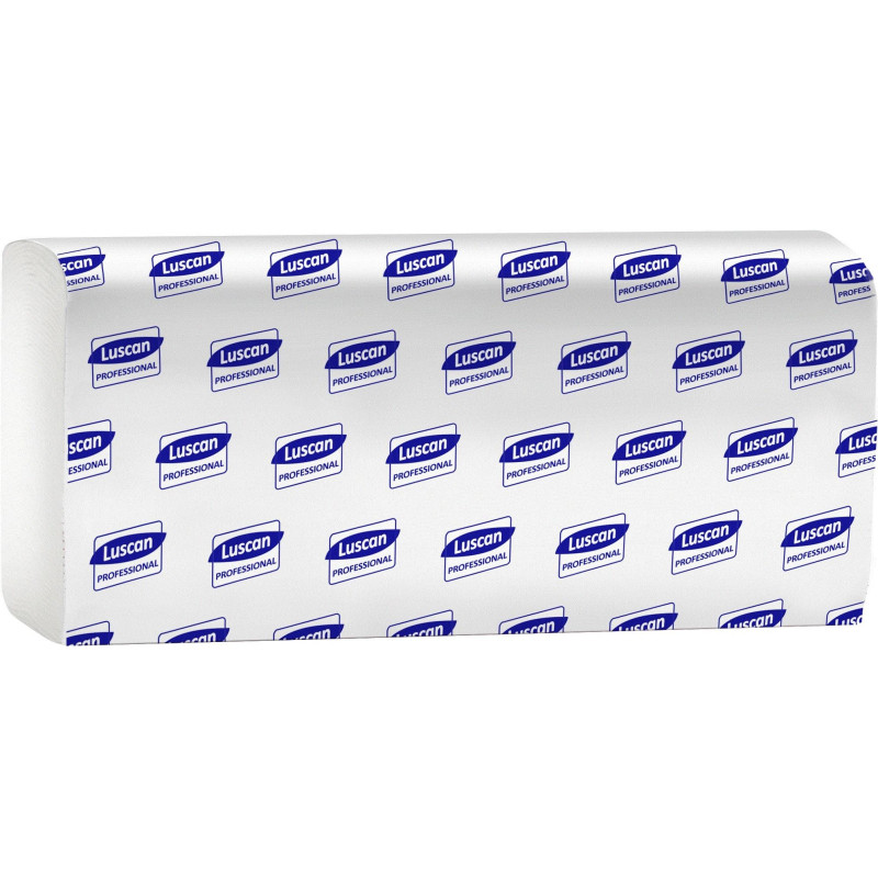 Полотенца бумажные д/дисп. Luscan Professional M-слож2слбелвтор150л21пач/уп