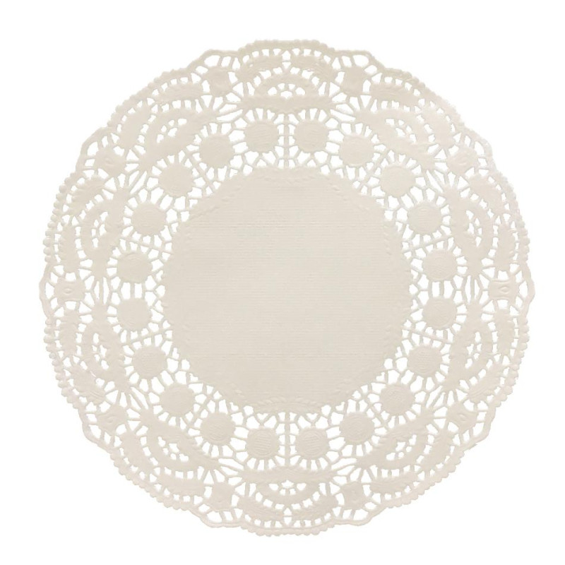 Салфетки ажурные Гуслица бумажные D14см 250шт/уп