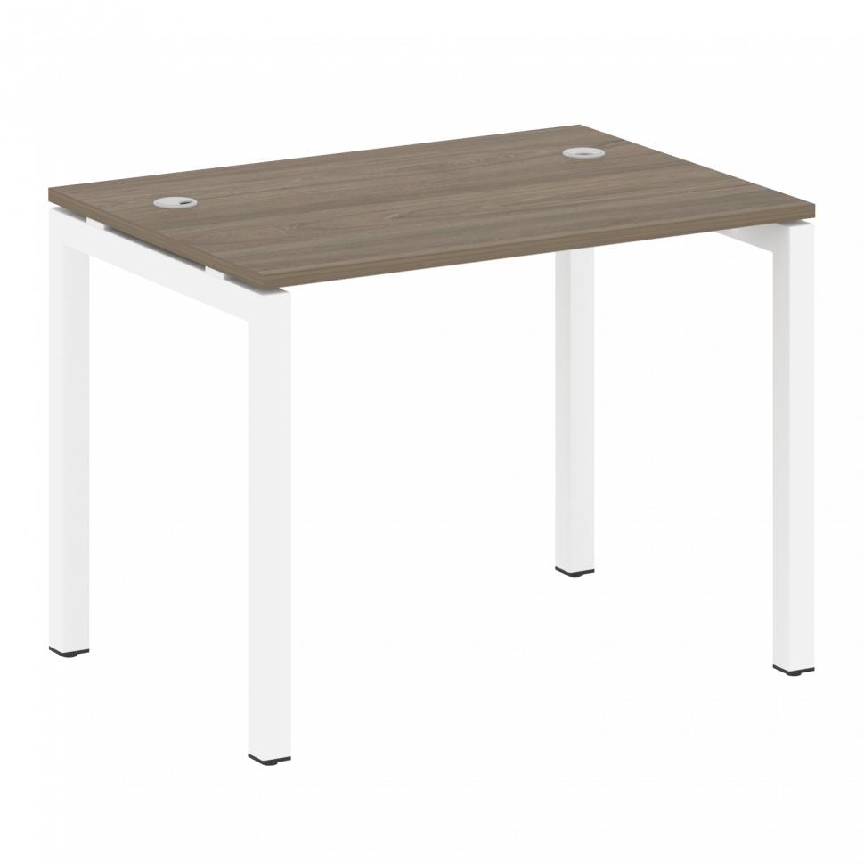 Metal System Quattro Стол письменный на П-образном м/к 50БП.СП-1 Вяз Благородный/Металл Белый 1000*7 Metal System Quattro Стол письменный на П-образном м/к 50БП.СП-1 Вяз Благородный/Металл Белый 1000*7
