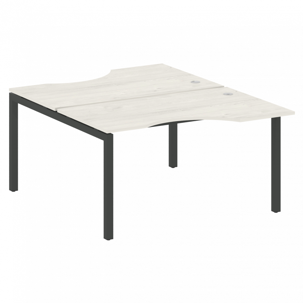 Metal System Quattro Рабочая станция криволинейная на П-образном м/к 50БП.РАС-СА-2.2 Дуб Наварра/Мет Metal System Quattro Рабочая станция криволинейная на П-образном м/к 50БП.РАС-СА-2.2 Дуб Наварра/Мет