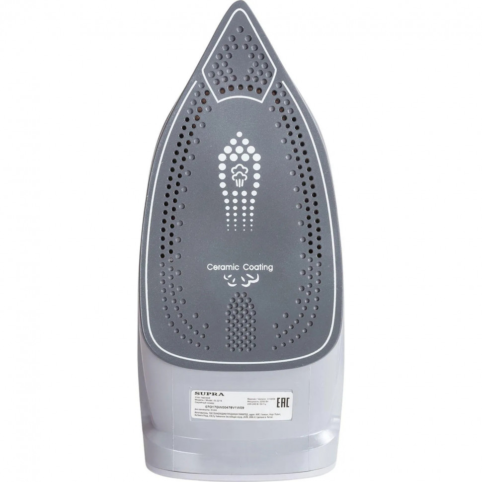 Утюг SUPRA IS-2215, керам, 2200вт