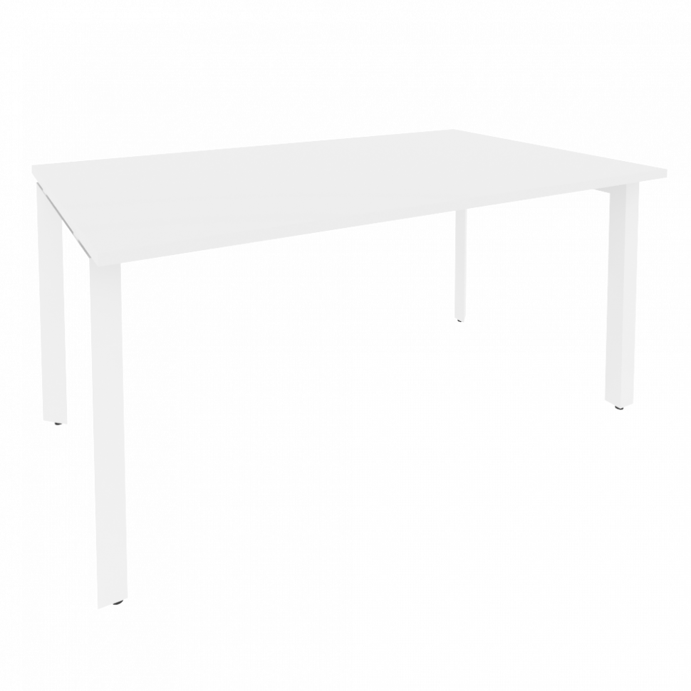 Onix Стол переговорный O.MP-PRG-1.4 Белый Бриллиант/Металл Белый 1580*980*750 Onix Стол переговорный O.MP-PRG-1.4 Белый Бриллиант/Металл Белый 1580*980*750