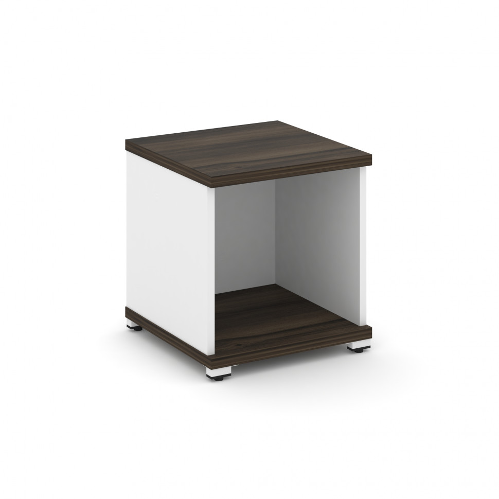 Concept Стеллаж 1 узкая секция, 1 ниша CN.STU-110 Дуб Мали/Белый Бриллиант/Металл Белый 420*420*450 Concept Стеллаж 1 узкая секция, 1 ниша CN.STU-110 Дуб Мали/Белый Бриллиант/Металл Белый 420*420*450