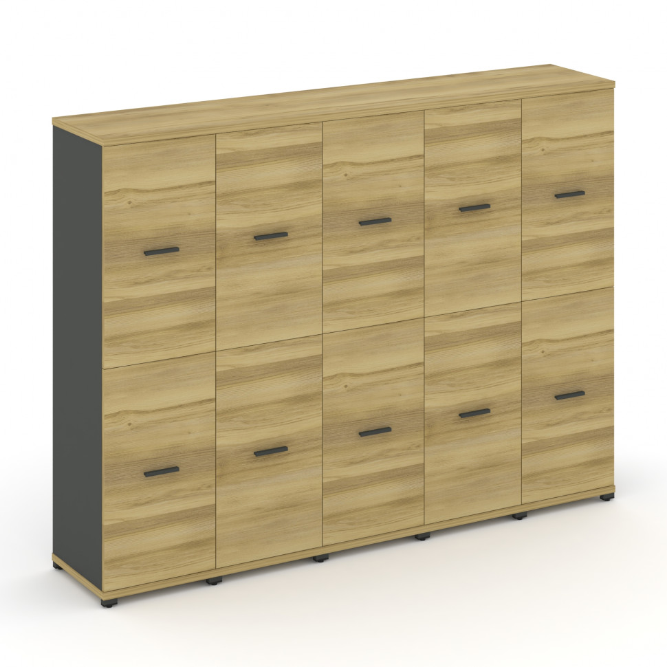 Concept Шкаф 5 узких секций, 4 ниши CN.STU-452 A Дуб Винченцо/Антрацит/Металл Антрацит 2084*420*1554 Concept Шкаф 5 узких секций, 4 ниши CN.STU-452 A Дуб Винченцо/Антрацит/Металл Антрацит 2084*420*1554