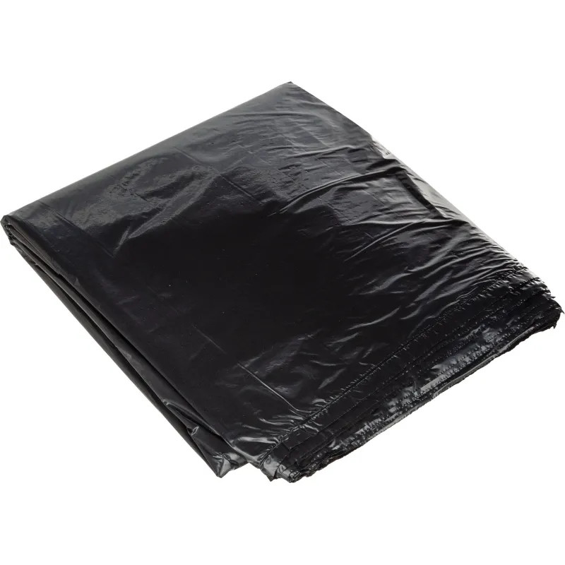 Мешки для мусора ПВД с ручками 20мкм 20шт/рул черные 54x70см 60л_СПБ