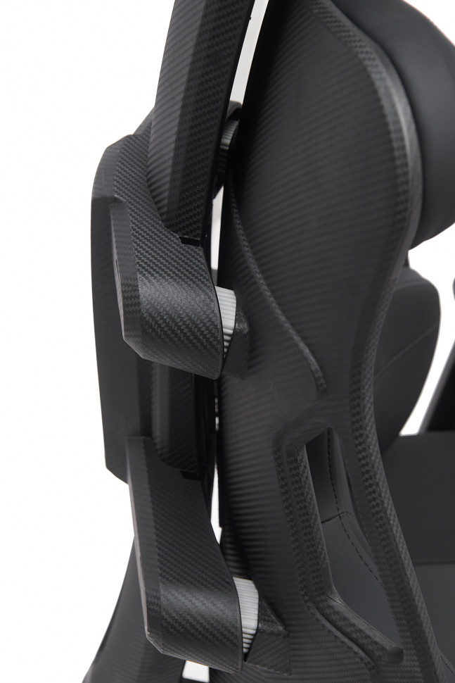 Геймерское кресло Everprof Serval (Сервал) X Экокожа Черный