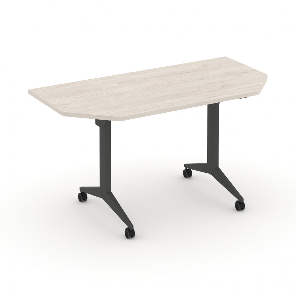 X-Pull Стол складной мобильный X.M-7.T1 Денвер Светлый/Металл Антрацит 1440*720*753 X-Pull Стол складной мобильный X.M-7.T1 Денвер Светлый/Металл Антрацит 1440*720*753