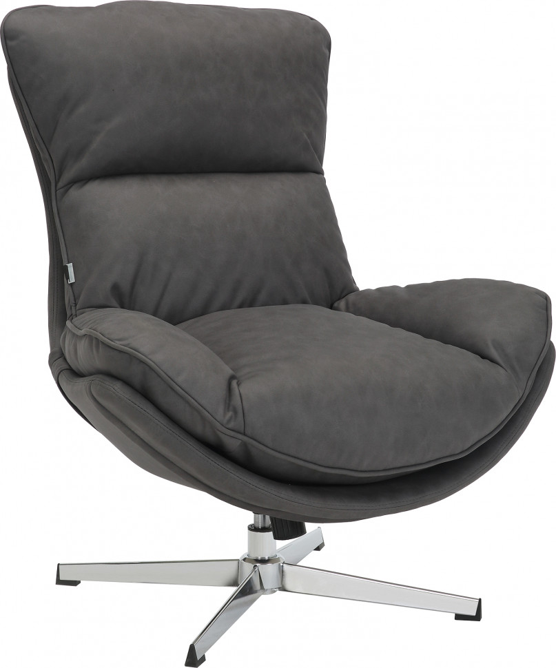 Кресло мягкое Everprof Mango (Манго) Ткань Темно-серый