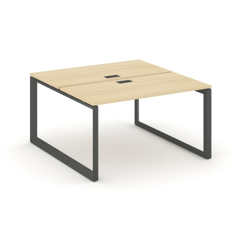 Style Project Рабочая станция двухсторонняя SN-59O.DRS-001 Акация Лорка/Металл Антрацит/Черный Заглу