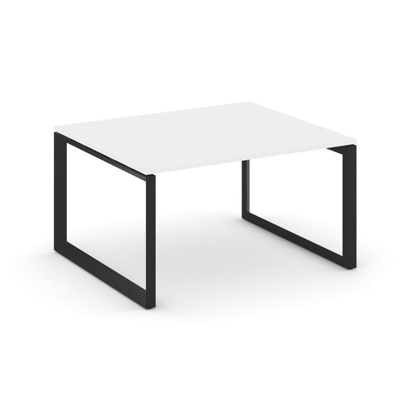 Style Project Стол переговорный SN-59O.SPRG-032.3 Белый/Металл Черный 1180*1180*750