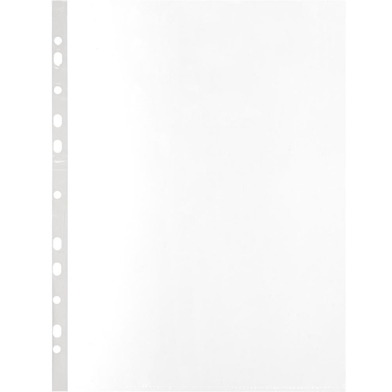 Файл-вкладыш А4 Attache Economy,Стандарт ,100шт./уп.с перф.,Россия