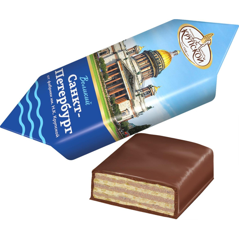 Конфеты Великий Санкт-Петербург пак 1000г