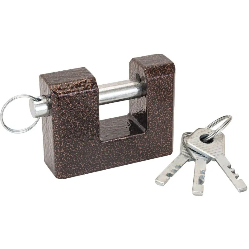 Замок навесной УЗК Стандарт ВС2-3-01С (79xd=12) алюм/сталь антич.медь (3кл)