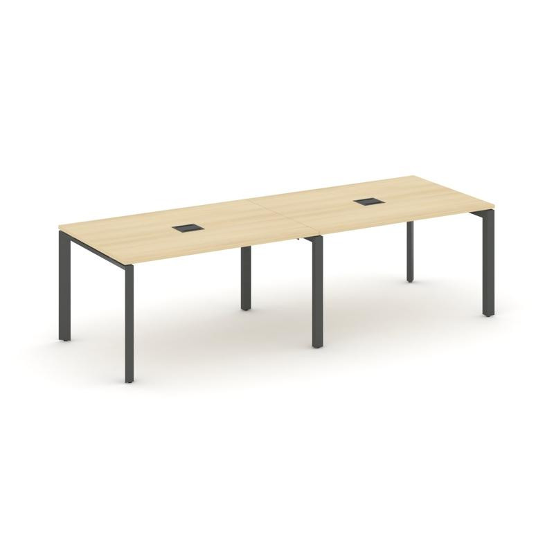 Style Project Стол переговорный SN-59P.SPRG-012 Акация Лорка/Металл Антрацит 2360*980*750