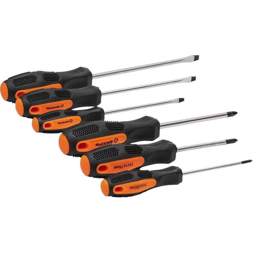 Набор отверток (PH,PZ,SL) НО 6 Вихрь 73/6/2/13