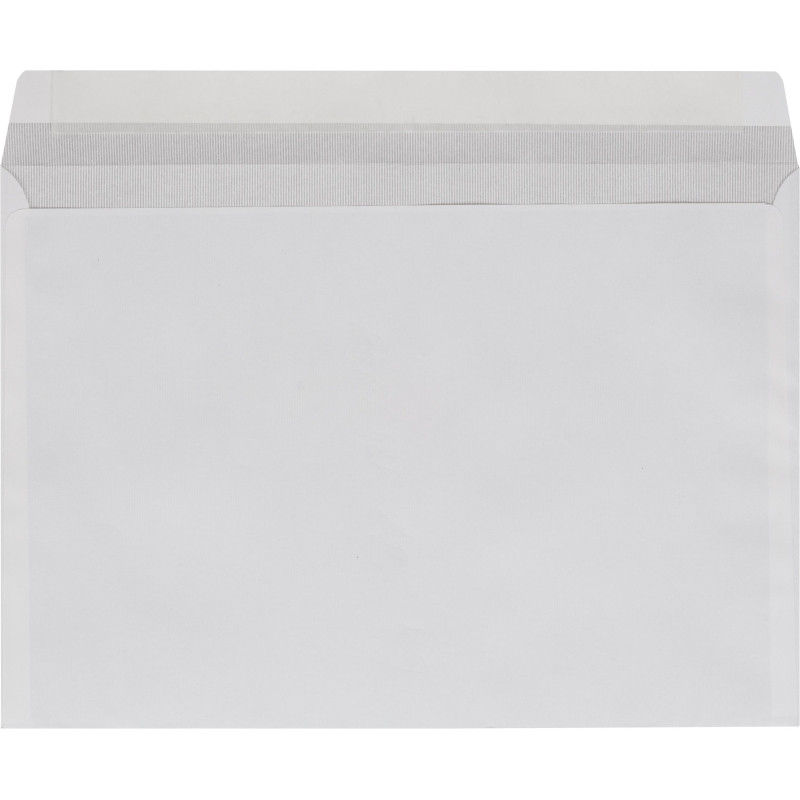 Конверт C4 ECOPOST белый стрип 229х324 с вн. зап. 80г бел.92-100% 50шт/уп