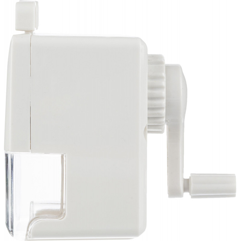 Точилка механическая Attache Economy, 8 мм, фиксация карандаша, белая