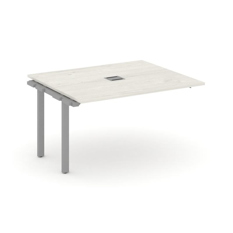 Style Project Проходной наб. элем. перег. стола SN-59P.NSPRG-034 Дуб Наварра/Металл Серый 1580*1180*