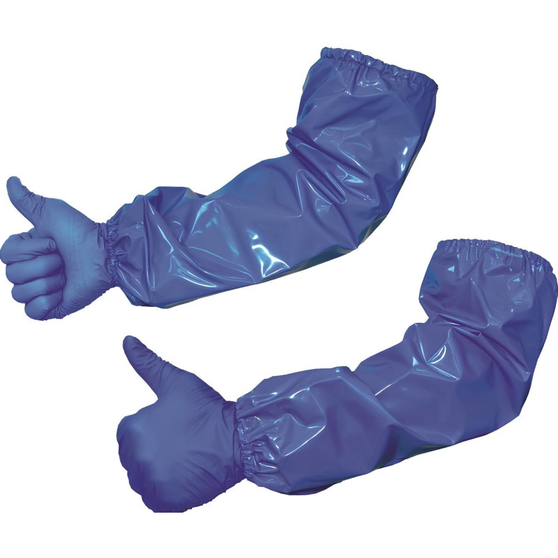 Нарукавник многоразовый Рукас полиуретановый 46x22, цвет синий,ПС Нарукавник многоразовый Рукас полиуретановый 46x22, цвет синий,ПС