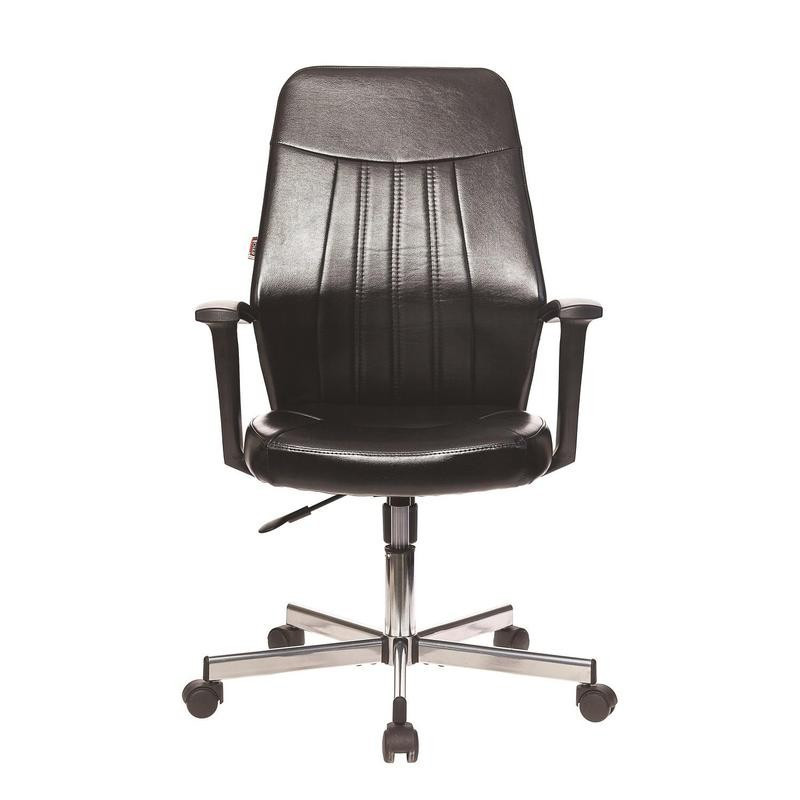 Кресло VB_EChair-224 DSL PPU к/з черный, хром