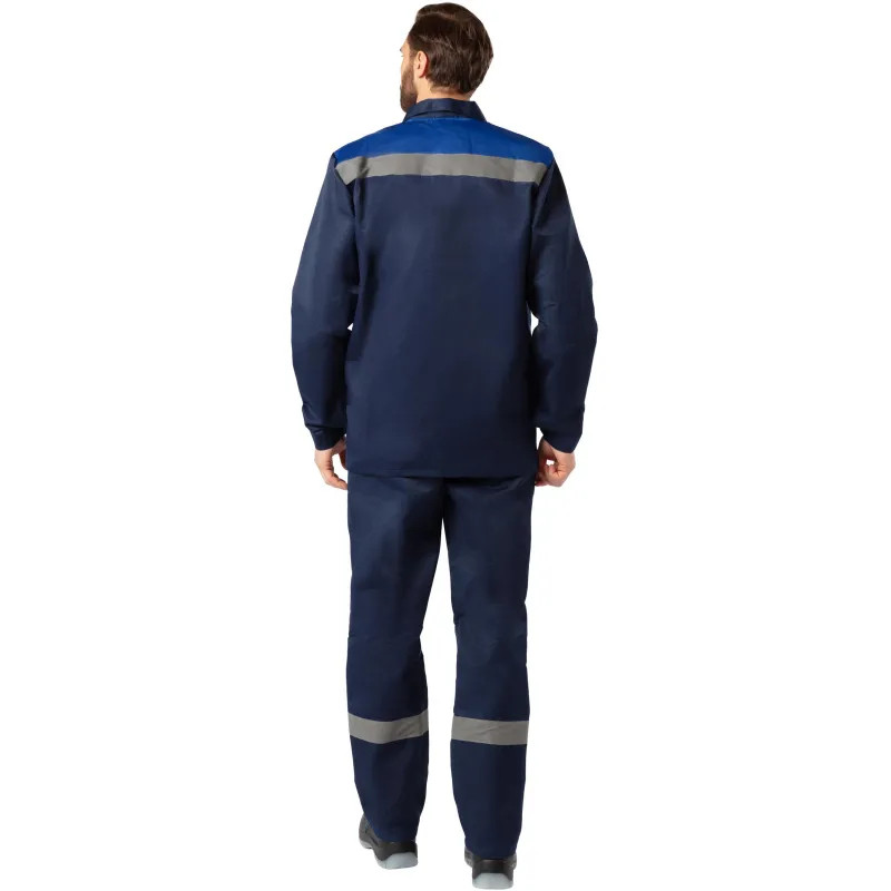 Костюм летний муж. л16-КБР с СОП син/вас (р.56-58) 194-200