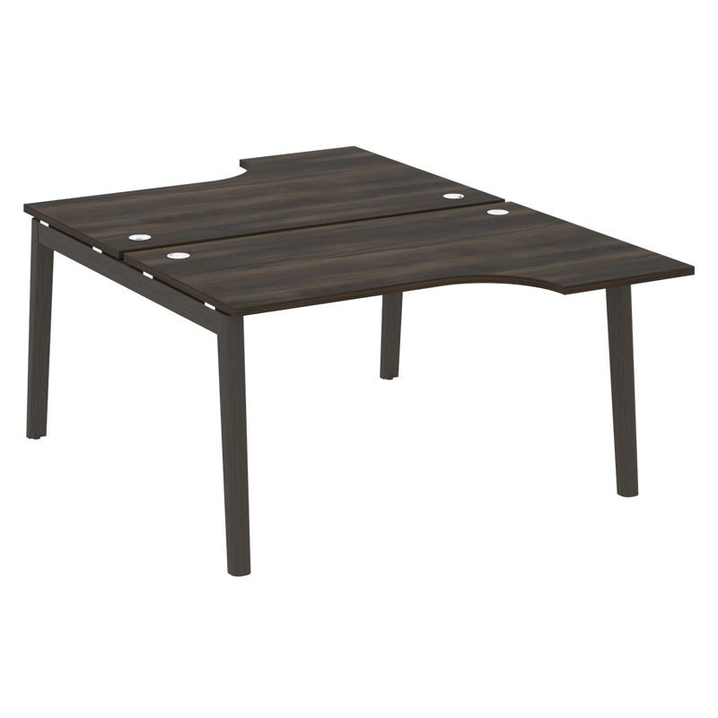 Onix Wood Рабочая станция OW.D.SA-2 Дуб Мали/Дуб Темный/Металл Антрацит 1380*1995*750 (1475/460)