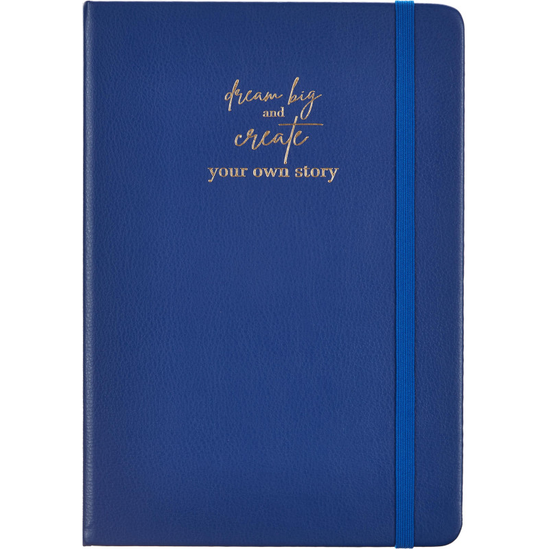 Ежедневник недатированный синий, А5 136 л., Story, ATTACHE