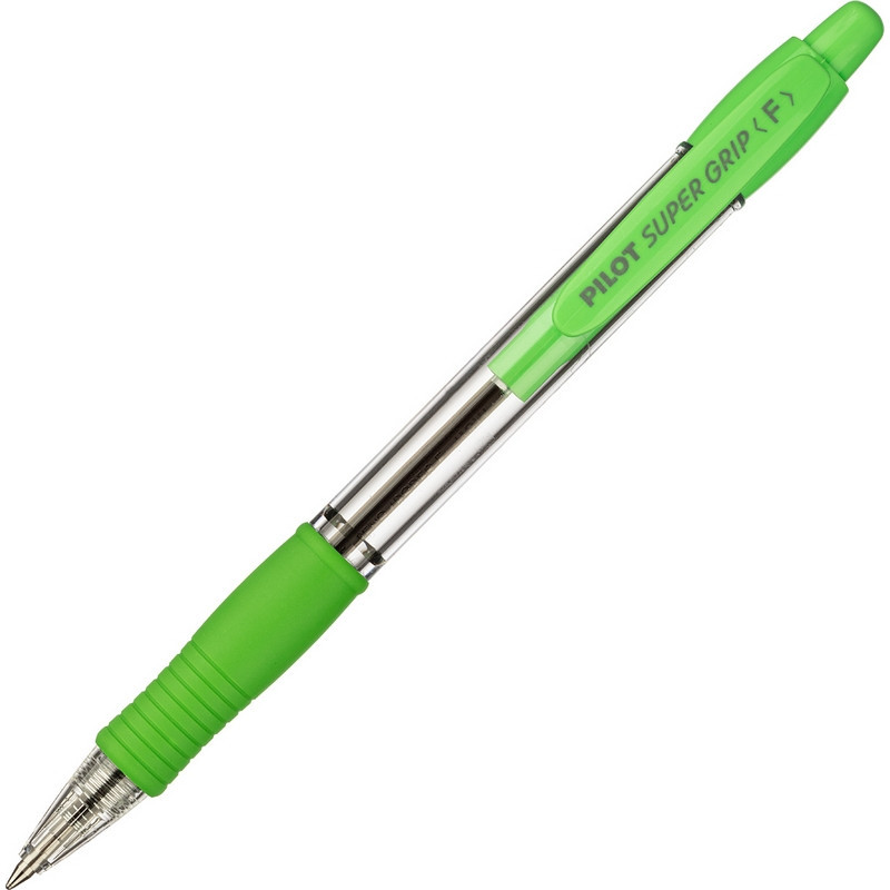 Ручка шариковая автомат. BPGP-10R-F SG SUPER GRIPсин,масл,манж,0,22