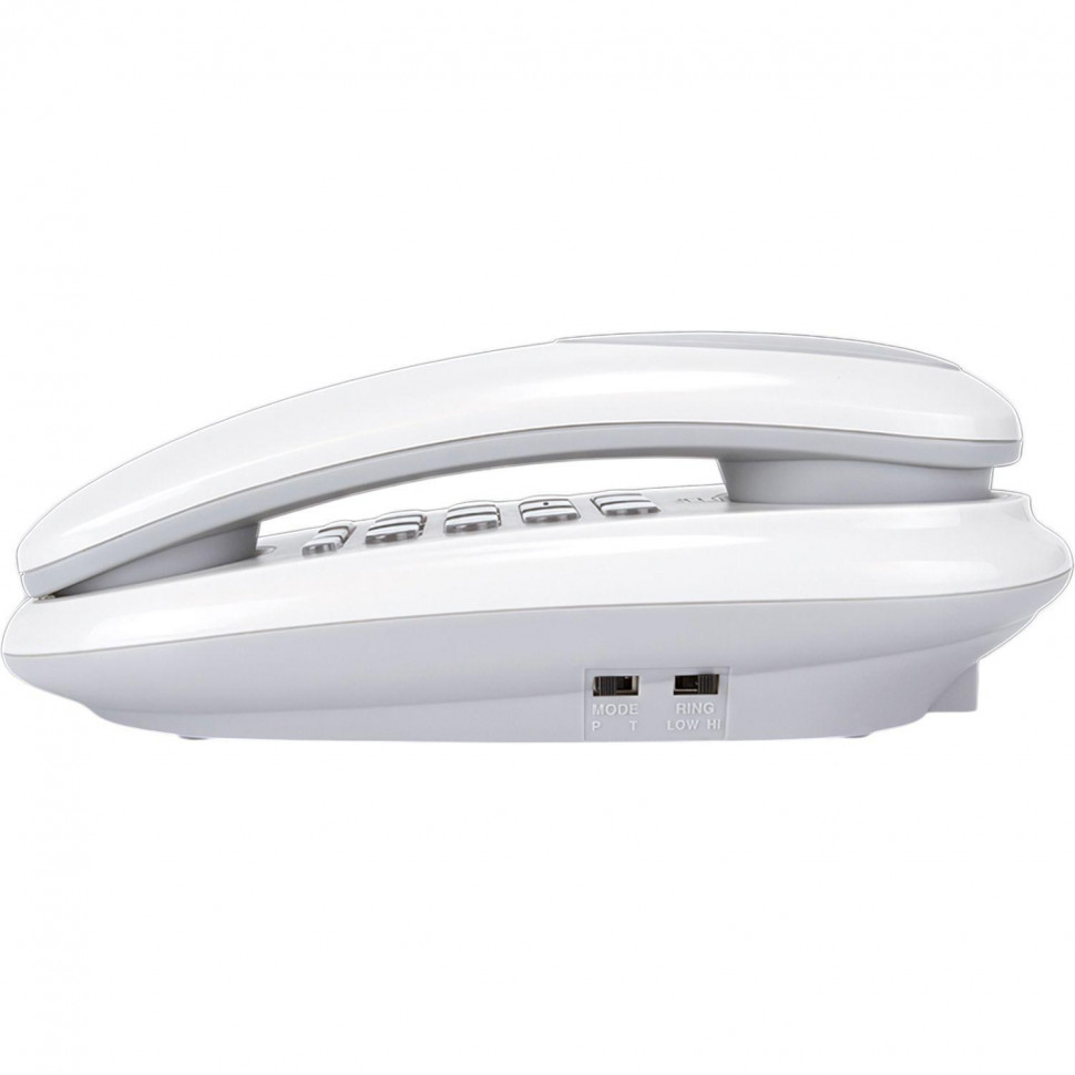 Телефон проводной teXet TX-236 светло-серый