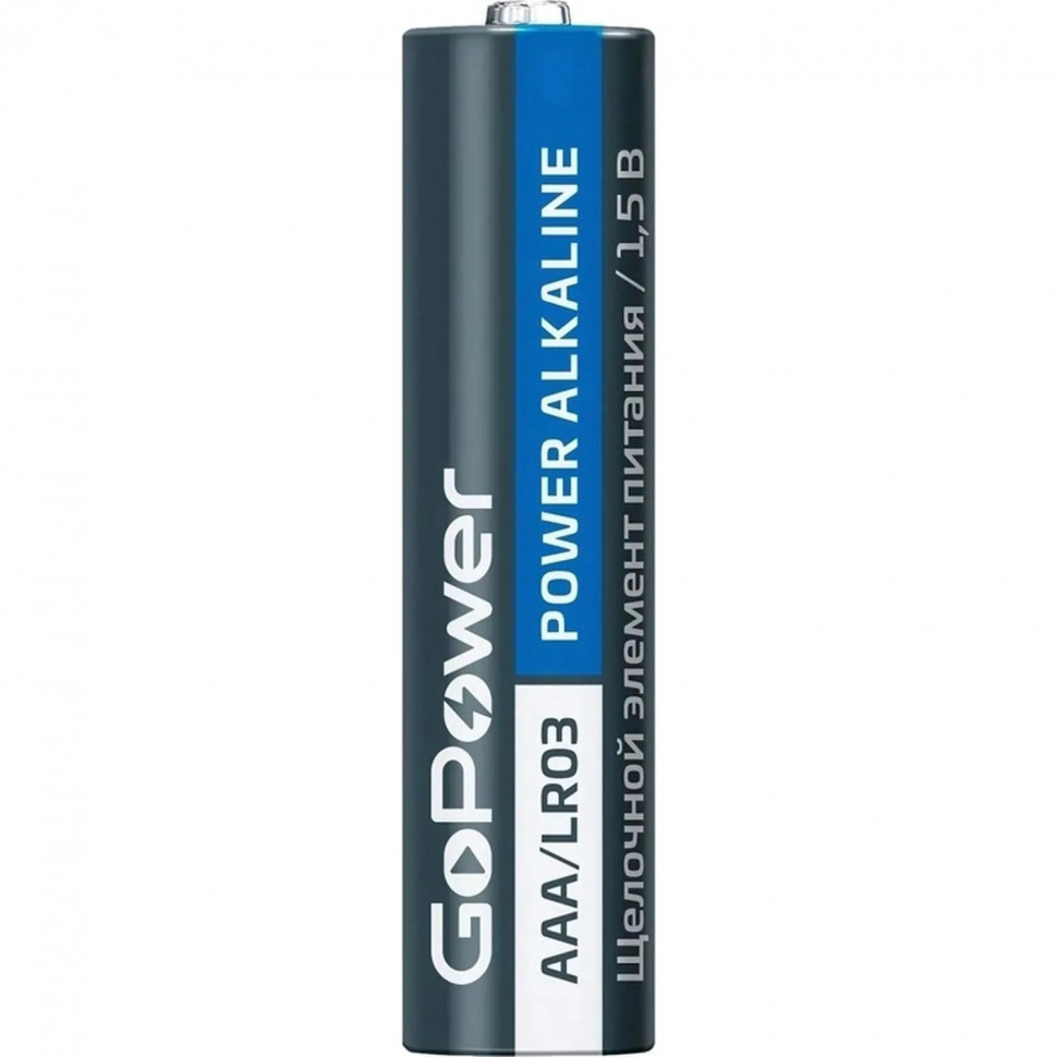 Батарейка GoPower LR03 AAA 10шт/бл Alkaline 1.5V (10/60/360) Батарейка GoPower LR03 AAA 10шт/бл Alkaline 1.5V (10/60/360)