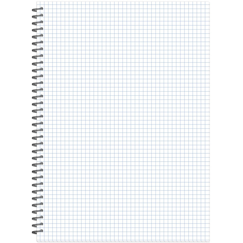 Бизнес-тетрадь А4,96л,обл.карт,греб,кл,Attache Economy,Office Style,синяя