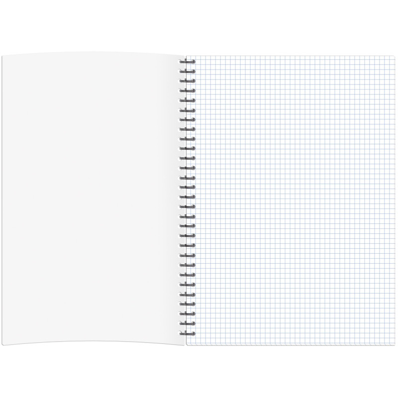 Бизнес-тетрадь А4,96л,обл.карт,греб,кл,Attache Economy,Office Style,синяя