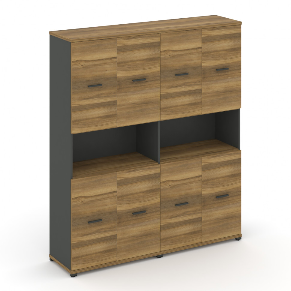 Concept Шкаф 2 широкие секции, 5 ниш CN.STS-523 A Сандал Янтарный/Антрацит/Металл Антрацит 1668*420* Concept Шкаф 2 широкие секции, 5 ниш CN.STS-523 A Сандал Янтарный/Антрацит/Металл Антрацит 1668*420*