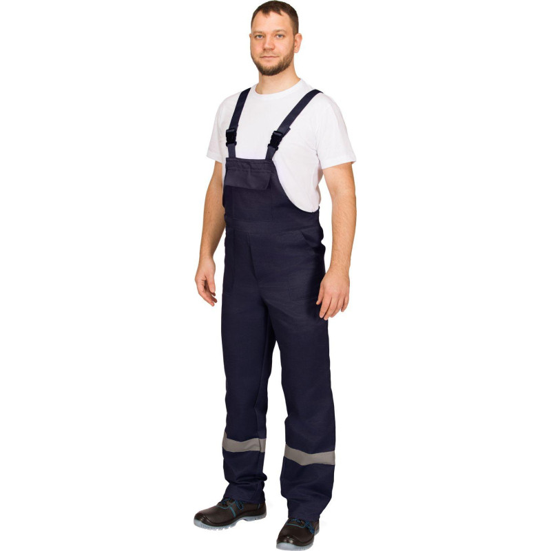 Полукомбинезон летний муж. л16 с СОП синий (р.48-50) 194-200