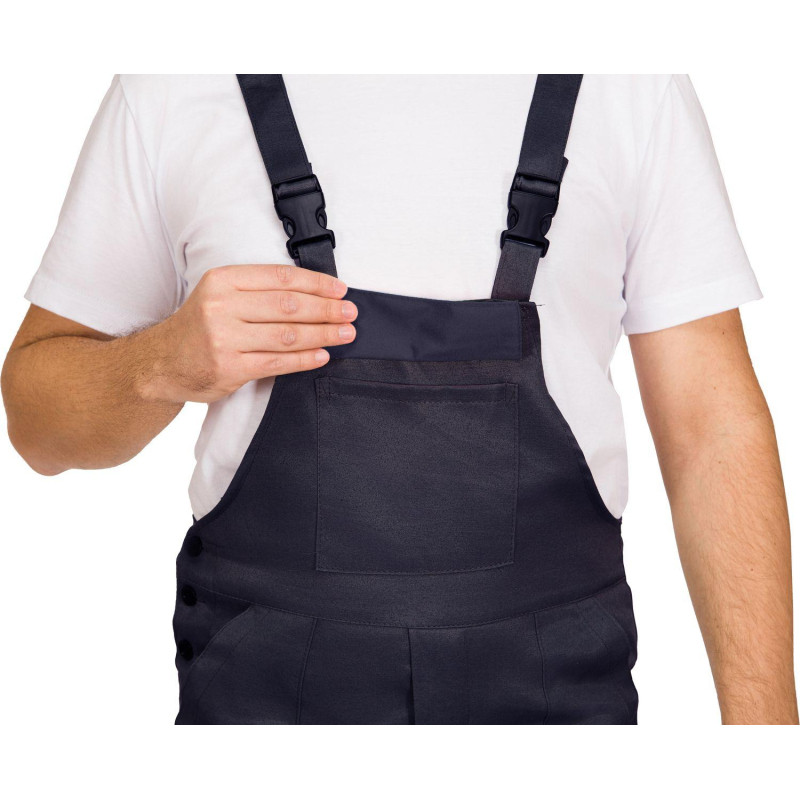 Полукомбинезон летний муж. л16 с СОП синий (р.48-50) 194-200