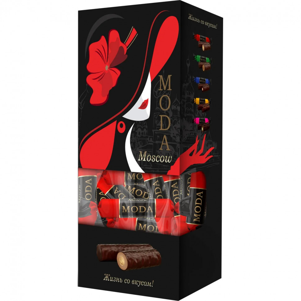 Конфеты шоколадные Moda Ассорти, 290г