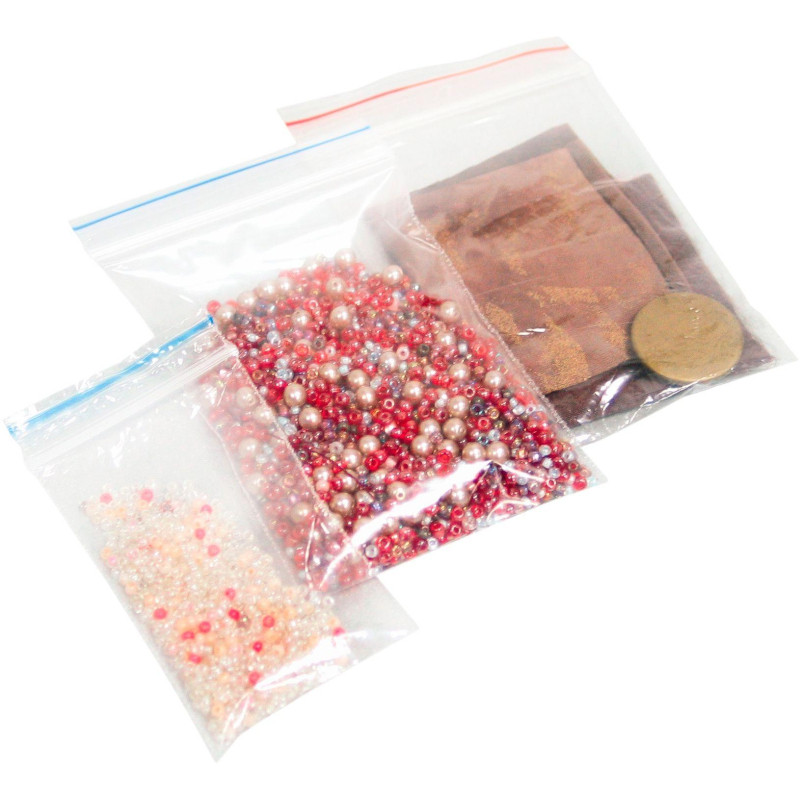 Пакет с замком ZIP lock 10х15 см, 120 мкм, 100 шт/уп