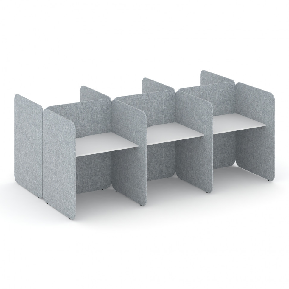 Call center Комплект №18 KC.K-018 Белый/Romeo 13 3012*1800*1200 Call center Комплект №18 KC.K-018 Белый/Romeo 13 3012*1800*1200