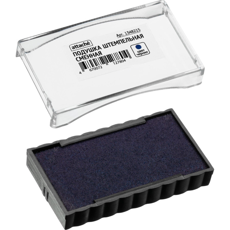 Подушка штемпельная сменная Attache синяя для артикула 1348207