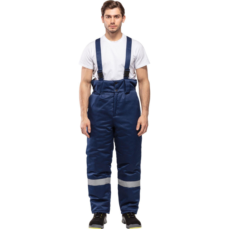 Костюм рабочий зимний муж з43-КБР вас/син р.52-54/170-176 (серия З)