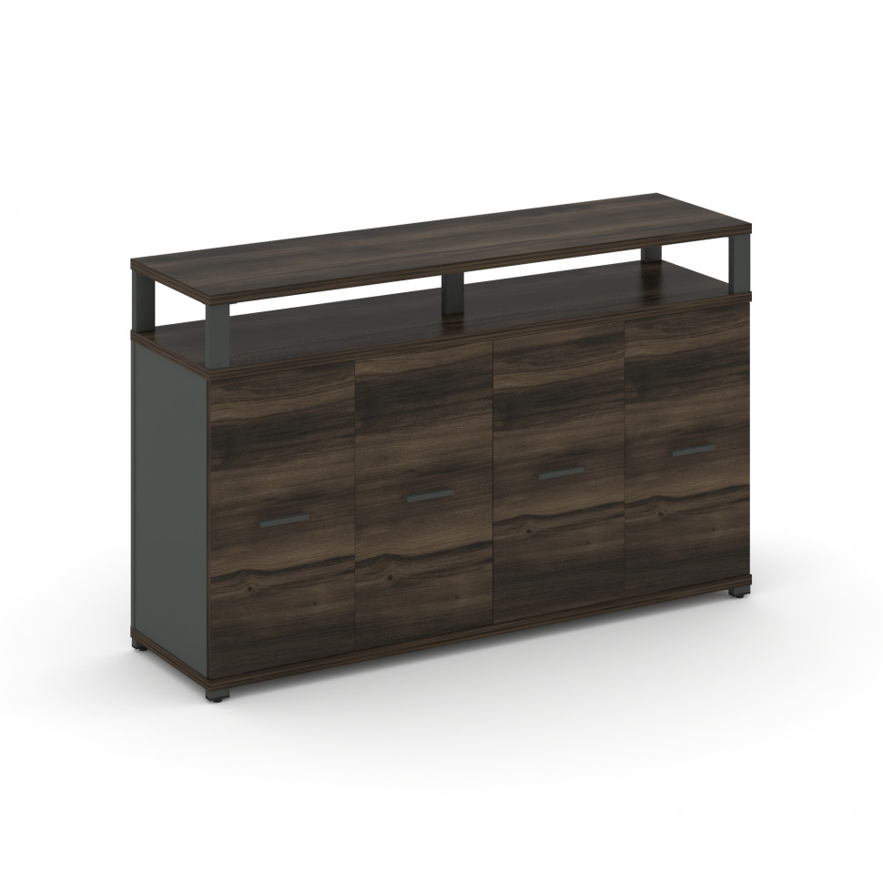 Concept Распаш. шкаф опорный/приставной с верх. горизонтом CN.SOPR-006 A Дуб Мали/Антрацит/Металл А Concept Распаш. шкаф опорный/приставной с верх. горизонтом CN.SOPR-006 A Дуб Мали/Антрацит/Металл А