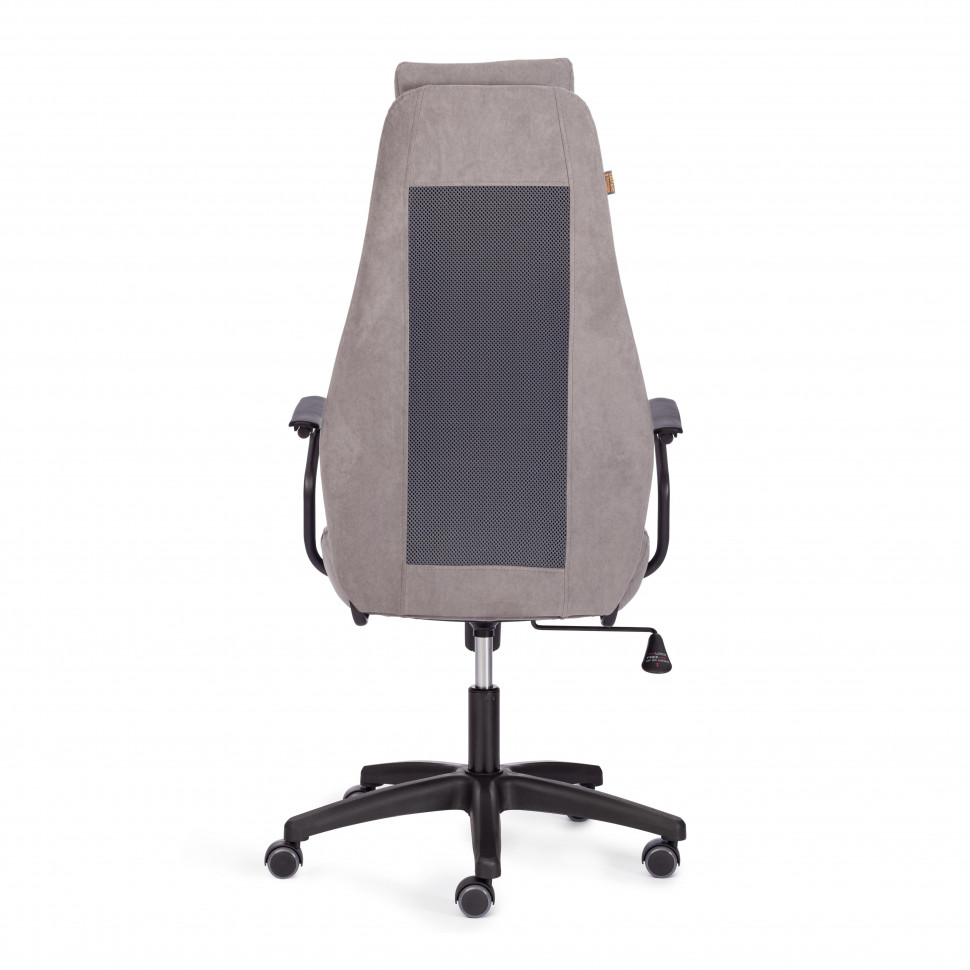 Кресло AVIATOR флок, ткань , серый/серый, 29/W-12