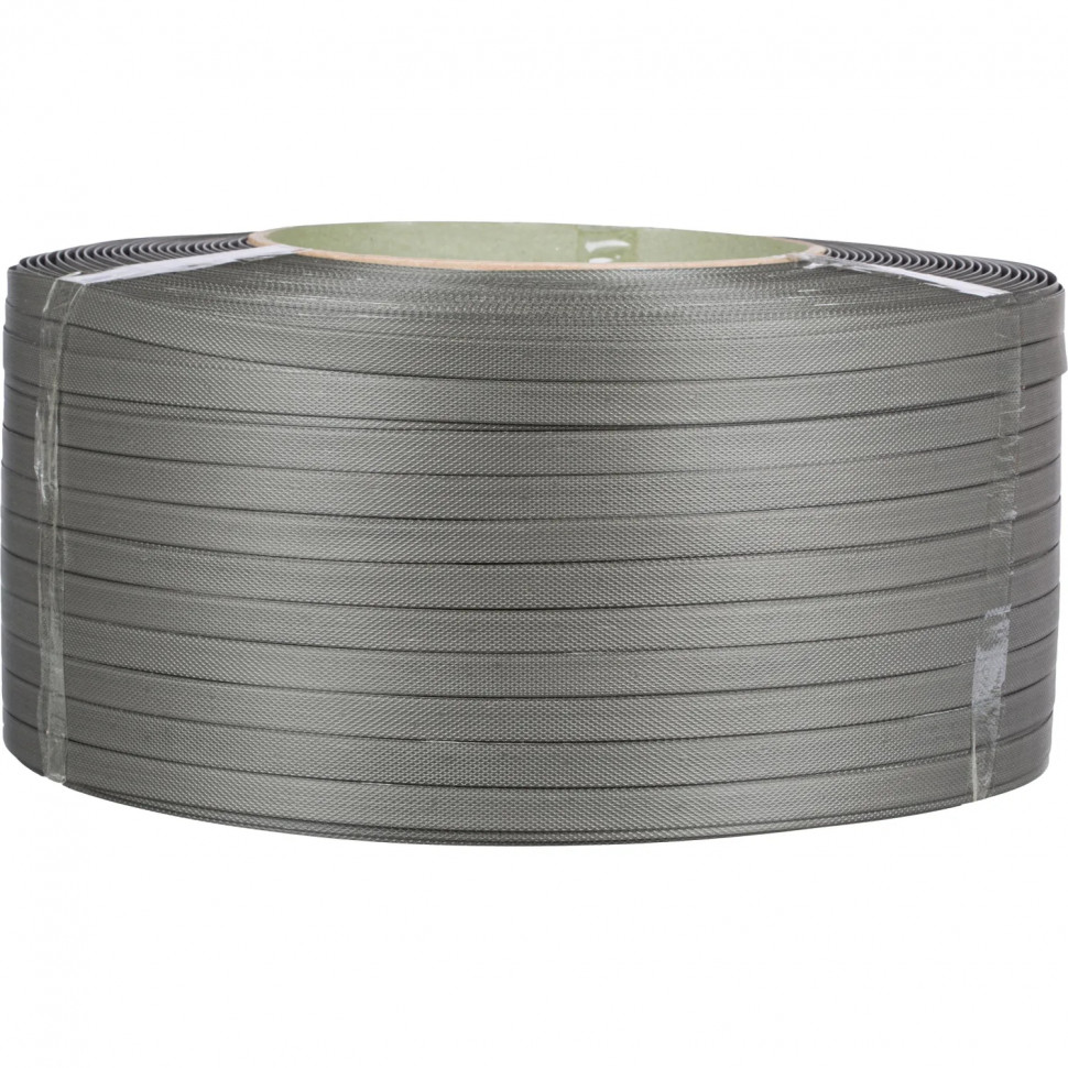 Стреппинг лента Полипропиленовая 15мм х 1,0 (1200 м.) Серая СПб